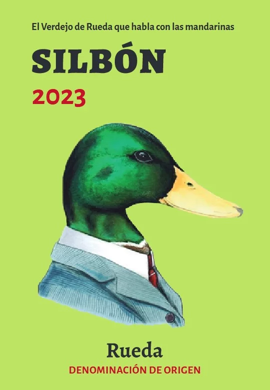 Etiqueta frontal Silbón Verdejo 2023